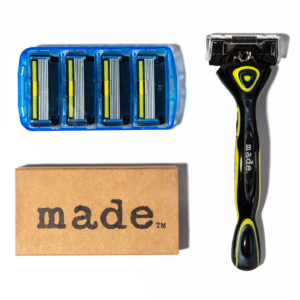 Our World Famous 'Made' Razor W/ 4-Pack